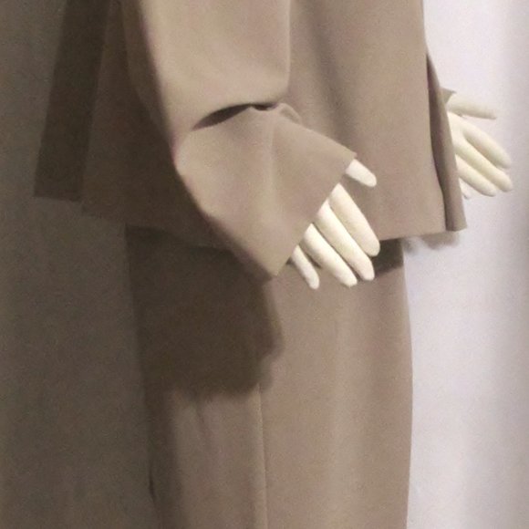 Womens Ladies Plus DANNY & NICOLE Biege Jacket & Pants Suit 22W 22 Woman - Picture 4 of 11